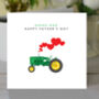 Deere Dad Happy Father's Day Tractor Card, thumbnail 1 of 2