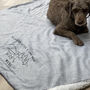 Personalised Dog Walking Blanket, thumbnail 2 of 4