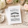 Personalised Silver Wedding Anniversary Card, thumbnail 5 of 6