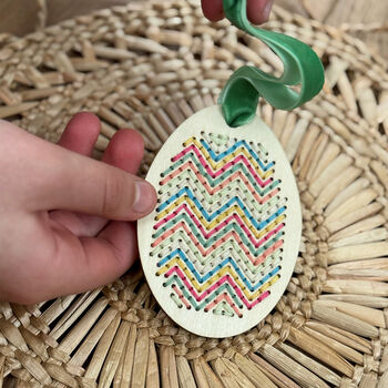 Make Your Own Stitched Egg Decoration, 7 of 7