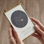 Personalised Wedding Night Sky Hand Stitched Print, thumbnail 2 of 5