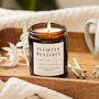 5th Wood Anniversary Gift Custom Apothecary Candle, thumbnail 1 of 9