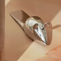 G Decor Chrome Mouse Shaped Door Stop, thumbnail 2 of 4