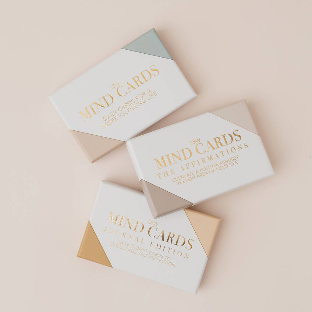 Mind Cards Bundle | Mindfulness, Affirmations And Journal Prompts, 1 of 7