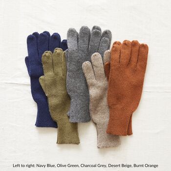 Fair Trade Luxury Soft Fine Knit Merino Ladies Gloves, 11 of 12