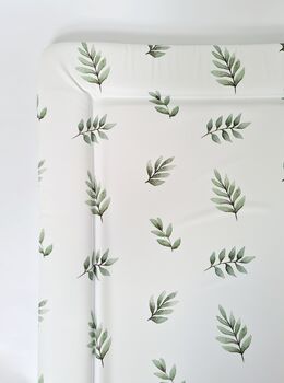 Green Leaf Baby Changing Mat, 2 of 2