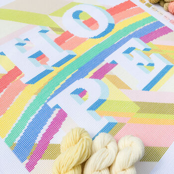 Rainbow Of Hope Tapestry Kit, 4 of 7