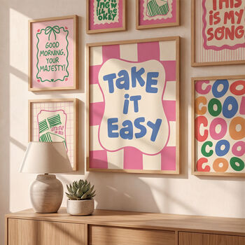 Sets Of Six Motivational Art Themed Print Bundles, 4 of 12
