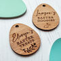 Engraved Wooden Personalised Easter Jar Label, thumbnail 10 of 11