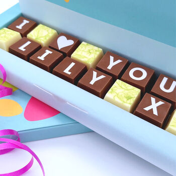 I Love You Personalised Box Of Chocolates, 4 of 11