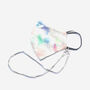 Multicolour Silk Face Mask With Lanyard, thumbnail 5 of 6