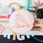 Robin Embroidery Hoop Kit, thumbnail 4 of 6