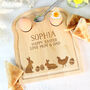 Personalised Easter Bunny Dippy Egg Board, thumbnail 1 of 5