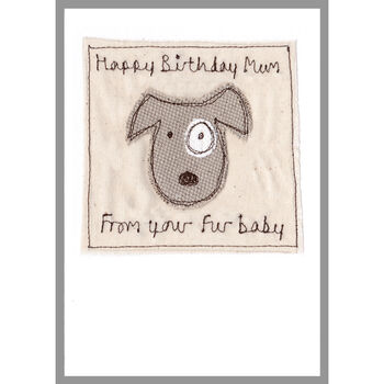 Personalised Dog Christmas Card For Her, Mum, Grandma, 6 of 12