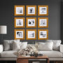 Square Gold Frame Gallery Wall Collection New, thumbnail 1 of 4