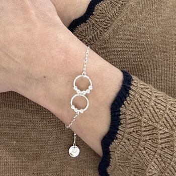 Beaded Special Number Infinity Bracelet, 4 of 4