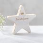 Personalised Children's Name Wooden Star With Crown, thumbnail 2 of 2