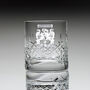 Personalised Whisky Glass With Family Coat Of Arms, thumbnail 1 of 6