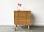 1950s French Mid Century Chest Of Drawers, thumbnail 1 of 12