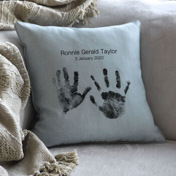 Personalised Handprint Cushion, 3 of 4