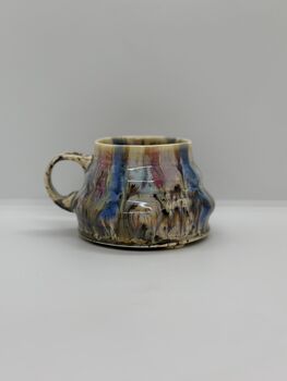 Tea/Coffee Mug, Handmade Porcelain, 3 of 5