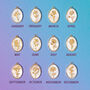 Mother Of Pearl Birth Flower Necklace, thumbnail 7 of 10