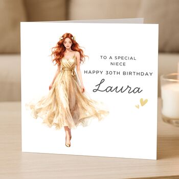 30th Birthday Card Custom For Niece, 4 of 7