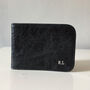 Personalised Leather Card Holder Black, thumbnail 1 of 6