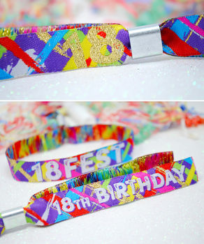 18th Birthday Party Festival Wristbands 18 Fest, 2 of 6