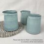 Fair Trade Handmade Glazed Minimalist Stoneware Jug, thumbnail 5 of 12