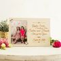 Sister Gift Personalised Photo Frame, thumbnail 1 of 3