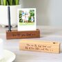 Personalised Wooden Pen Holder Desk Tidy With Photo Print Option, thumbnail 1 of 8