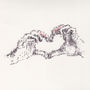 Personalisable Heart Hands Typewriter Art Print, thumbnail 5 of 12