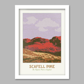 Scafell Pike, The Highest Peak In England Poster, 4 of 4