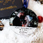 First Christmas Married As Mr And Mrs Photo Bauble, thumbnail 4 of 10
