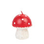 Small Red Mushroom Candle, thumbnail 1 of 3