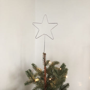 Christmas Star Wire Tree Topper, 4 of 12