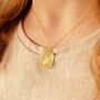 Opal Sunburst Charm Necklace, thumbnail 2 of 3