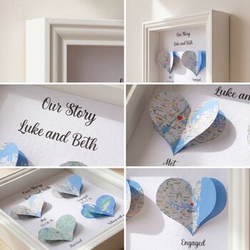 Wedding Gifts For Couples Anniversary Gifts Milestone Print, 5 of 12