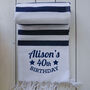 Personalised Beach And Bath Towel And Carrier Strap, thumbnail 6 of 9
