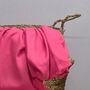 Super Soft Plain Pashmina Style Scarf In Candy Pink, thumbnail 2 of 3