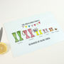Personalised Festival Welly Boot Chopping Board, thumbnail 2 of 5