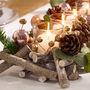 All That Glitters Four Christmas Tealight Holders, thumbnail 3 of 5