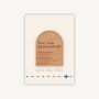 Muted Travel Wooden Magnet Wedding Save The Date, thumbnail 1 of 6