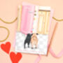 Pug 'A Long Romanic walk to the fridge' Valentine Card, thumbnail 3 of 4