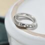 Personalised Silver 5mm Wide Band Ring, thumbnail 3 of 12