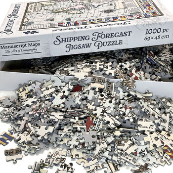 Colour Shipping Forecast Jigsaw Puzzle 1000 Pieces, 5 of 7