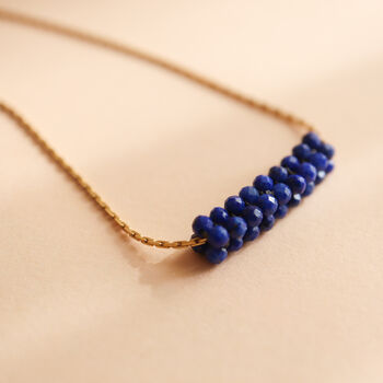 Lapis Lazuli Gemstone Necklace, 5 of 5