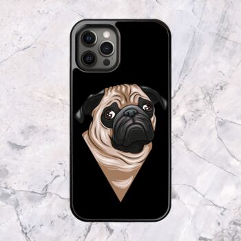 Cute Pug iPhone Case, 2 of 4