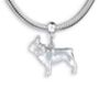 French Bulldog Sterling Silver Jewellery Charm, thumbnail 5 of 12